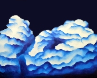 The big cloud II - olio su tela - cm100x150 - 2021